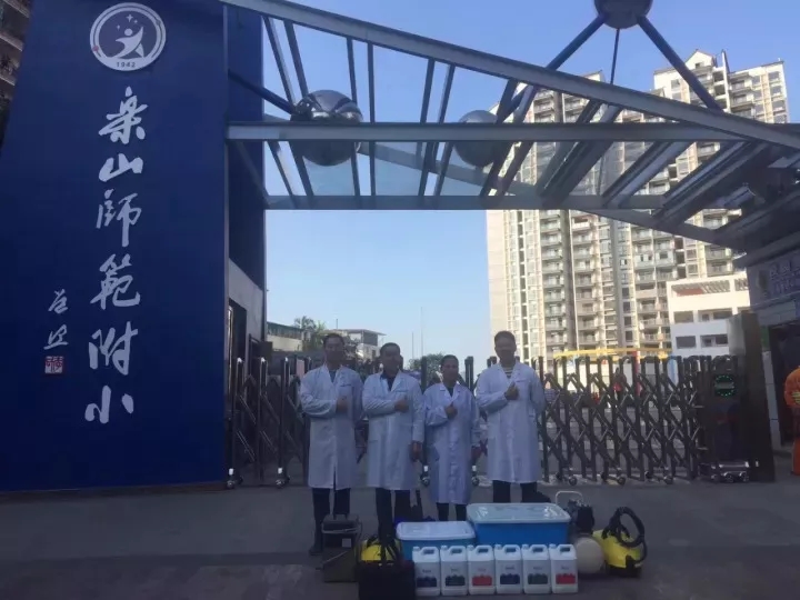 開學(xué)倒計(jì)時(shí)，學(xué)校除甲醛讓熊孩子們元?dú)鉂M滿迎接新學(xué)期！