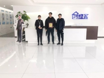 熱烈祝賀錢總、高總簽約創綠家上海市區級代理！